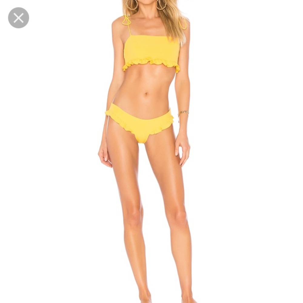 Tularosa Bikini in mustard yellow